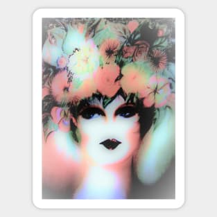 HAZY FLOWER FAIRY,,,House of Harlequin Sticker